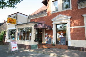 Eingang zur Bäckerei